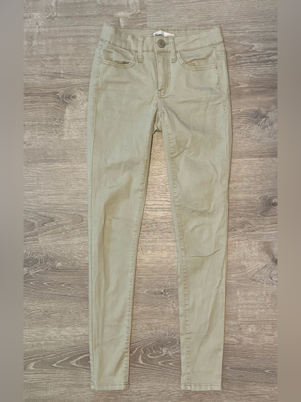 SO Khaki Low Rise Jeggings Jeans Leggings Pants